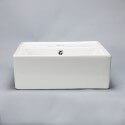 Ceramic semi recessed vasque Pure