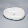 Ovale Galet Poser Vasque - Ceramica - 55x38 cm - Origine