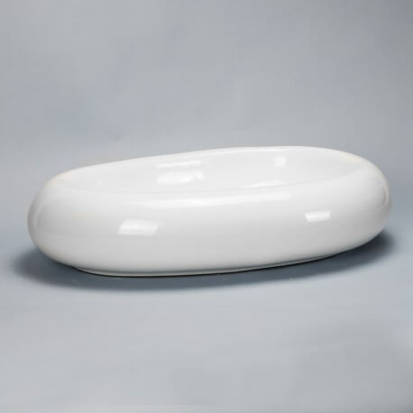 Ceramic Oval Laying Vasc Origin