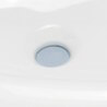 Ovale Galet Poser Vasque - Ceramica - 55x38 cm - Origine