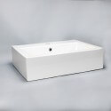 Vasque Rectangulaire 57 cm céramique Blanc Square