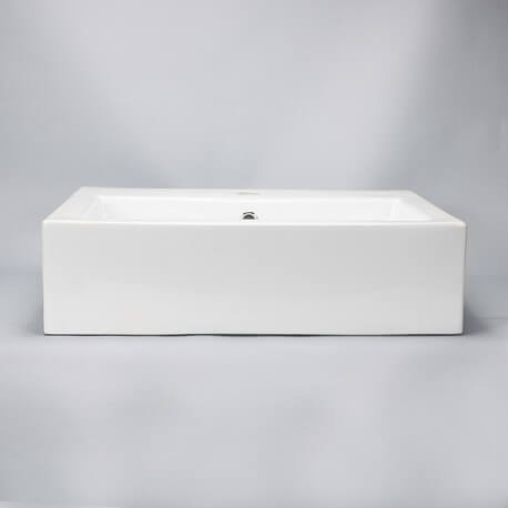Lavabo con toques de cerámica de playa Plaza