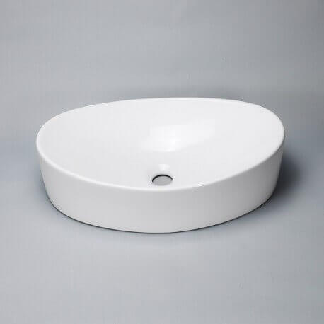 Wave-Ceramic Oval Plating Vasque