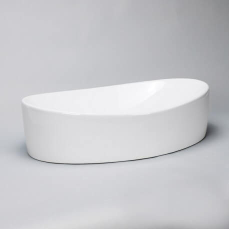 Wave-Ceramic Oval Plating Vasque