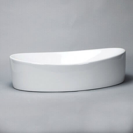Vasque di placcatura ovale Wave-Ceramic