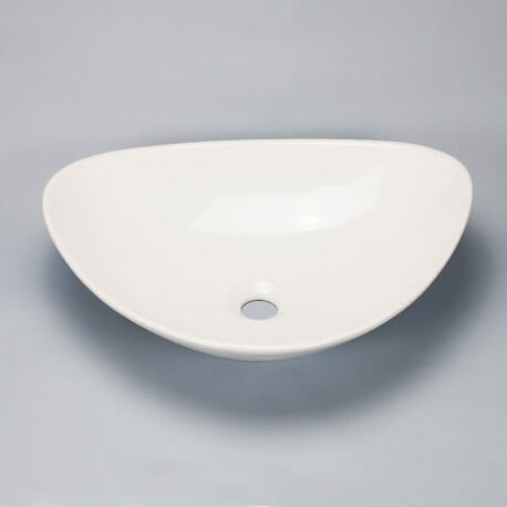 Ovale ceramica posa pentola movimento