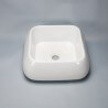 Vasque à Poser Carrée - Céramique - 41x41 cm - Cube