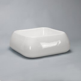 Vasque à Poser Carrée - Céramique - 41x41 cm - Cube