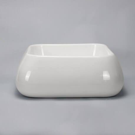 Square Posing Vase Ceramic Cube