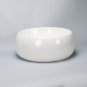 Vasque à poser ronde céramique blanche, Vogue | Rue du Bain