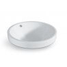 Recessable Semi Vasque Round - Ceramic - 45 cm - Rani
