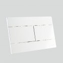 Bâti-support WC universel plaque chromé brillante| Rue du Bain