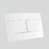 Gloss Chrom Auslöseplatte für Regiplast Building