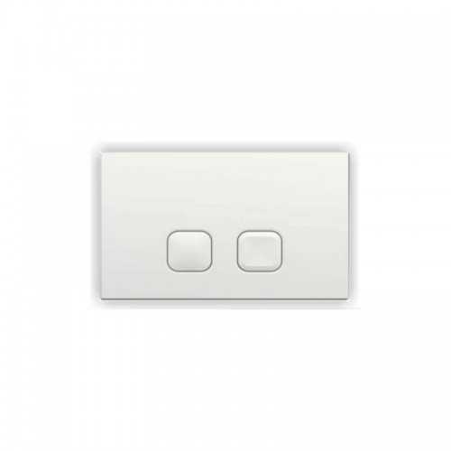 Construction-support WC universal plate chrome matte