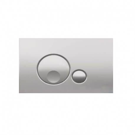 Piastra di controllo cromato brillante per supporto costruito