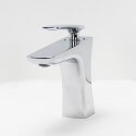 Rubinetto di miscelatore di lavabo di design cromato - Concep't