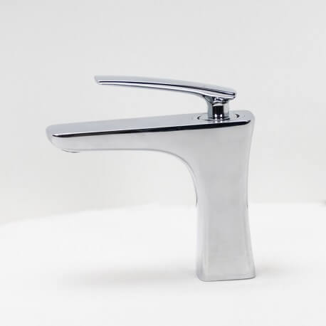 Rubinetto di miscelatore di lavabo di design cromato - Concep't