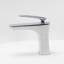 Rubinetto di miscelatore di lavabo di design cromato - Concep't