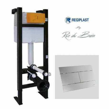 built-support pack and matte chrome plate on Rue du Bain