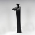 Black washbasin faucet high Concep't