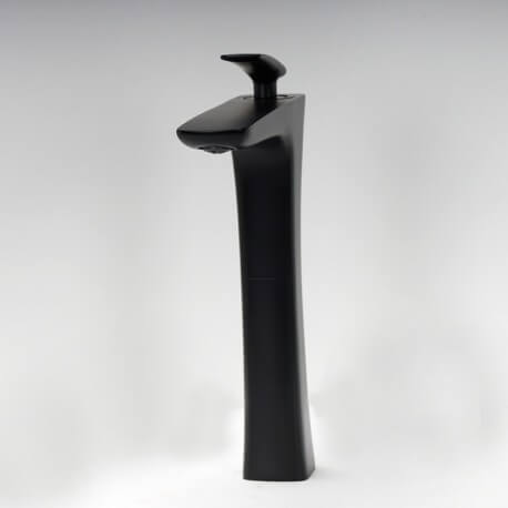 Black washbasin faucet high Concep't
