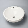 Recessable Semi Vasque Round - Ceramic - 45 cm - Rani