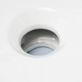 Vasque semi-encastrable ronde céramique Rani | Rue du Bain