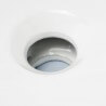 Vasque Semi Encastrable Ronde - Céramique - 45 cm -  Rani