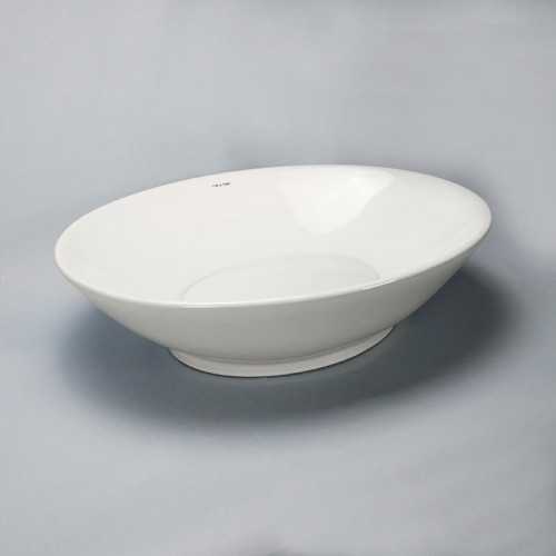 Oval pose tank with ceramic cover Dump