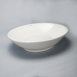 Oval pose tank with ceramic cover Dump