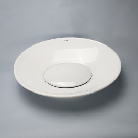 Tanque de pose Oval con cubierta cerámica 2