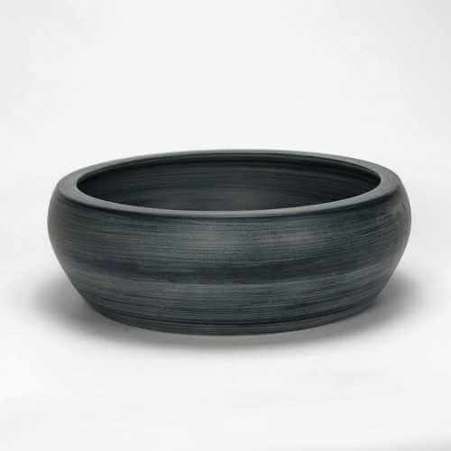 Glade Ceramic Galet Grey Plating Vasque