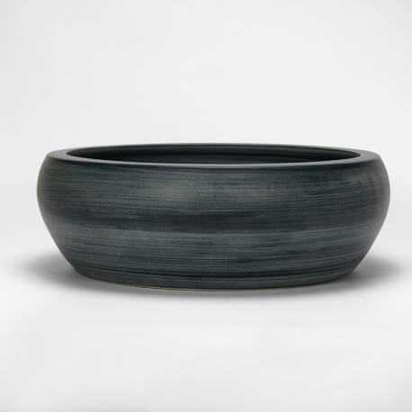 Glade Ceramic Galet Grey Plating Vasque