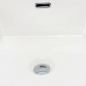 Semi built-in ceramic square vase Club