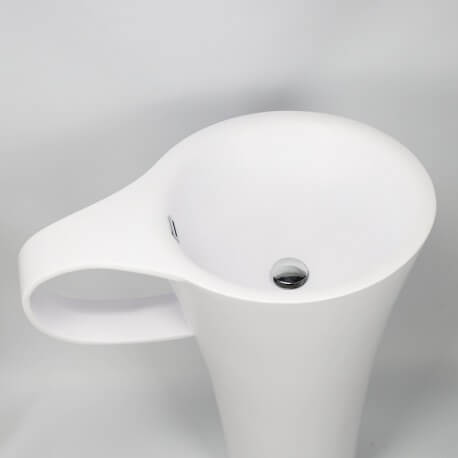 Lavabo totem tasse à café composite Cup | Rue du Bain