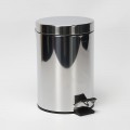 3 liter chrome pedal bin on Rue du Bain