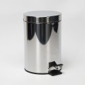 3 liter chrome pedal bin on Rue du Bain