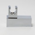 Soporte para duchas cuadradas cromadas