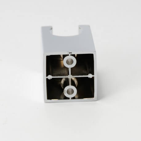 Soporte para ducha cromado