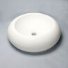 Vasque à Poser Galet - Solid surface Blanc Mat - 45 cm - Allure