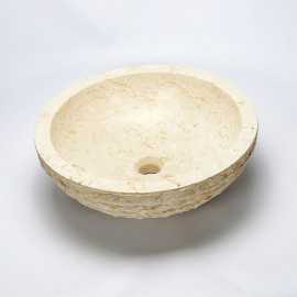 Laying pan bowl beige stone Strass 2