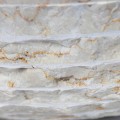Laying pan bowl beige stone Strass