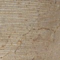 Telaio rotondo asimmetrico Vasc Natural Beige Stone Deco