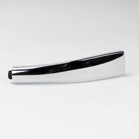 Hand shower Chromée/Black Carrée 1 jet