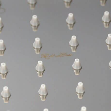 Pomme de douche carrée chromée | Rue du Bain