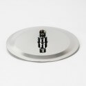 Doccia testa rotonda cromato sottile 25 cm Eo