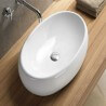 Vasque à Poser Ovale - Céramique - 60x40 cm - Swann