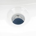 Square ceramic recessed basin Bent
