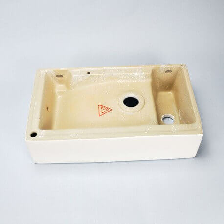 Rectangular izquierdo Estudio de cerámica de lavado de manos