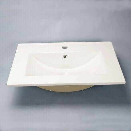Compact Ceramic Built-in Vasque